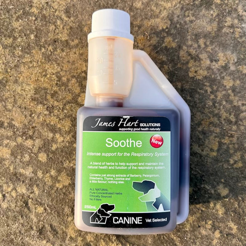 James Hart 'SOOTHE' Tonic for DOGS 250ml